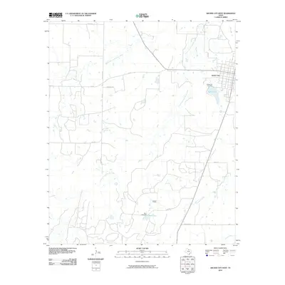 2010 Map of Archer City West, 2010 Print