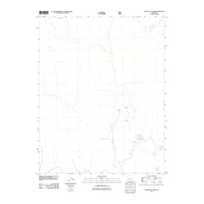 2011 Map of Archuleta Creek, 2011 Print