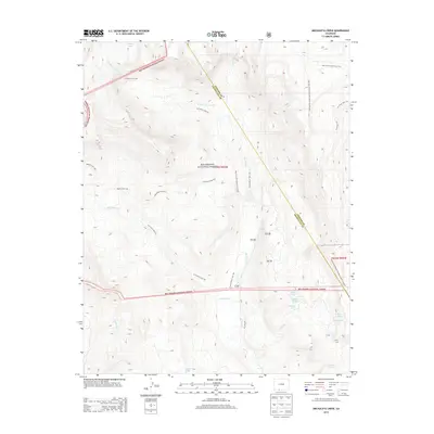 2013 Map of Archuleta Creek, 2013 Print