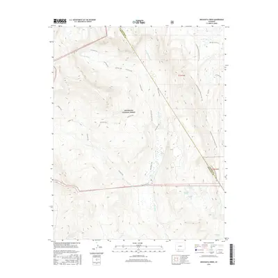 2016 Map of Archuleta Creek, 2016 Print