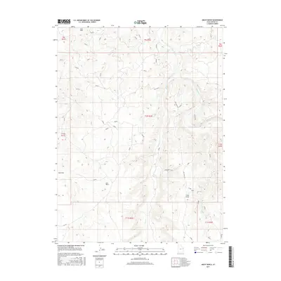 2017 Map of Archy Bench, 2017 Print
