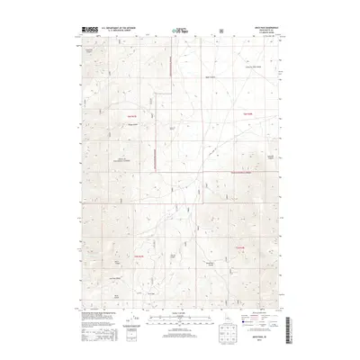 2013 Map of Arco Pass, 2013 Print