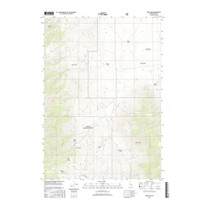 2017 Map of Arco Pass, 2017 Print