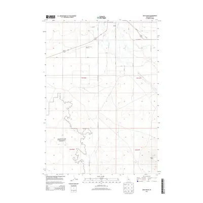 2013 Map of Arco South, 2013 Print