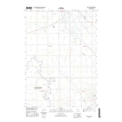2017 Map of Arco South, 2017 Print