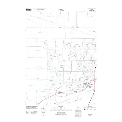 2013 Map of Arcola, 2013 Print
