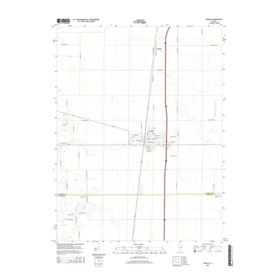 2015 Map of Arcola, 2015 Print