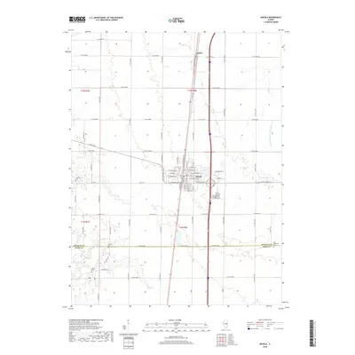 2018 Map of Arcola, 2018 Print