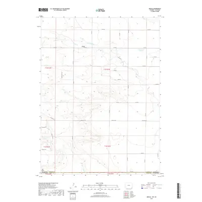 2017 Map of Arcola, 2017 Print