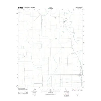 2012 Map of Arcola, 2012 Print