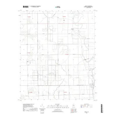 2018 Map of Arcola, 2018 Print