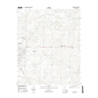 2016 Map of Ardmore East, 2016 Print