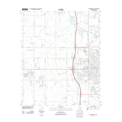 2012 Map of Ardmore West, 2012 Print