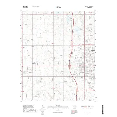2018 Map of Ardmore West, 2018 Print