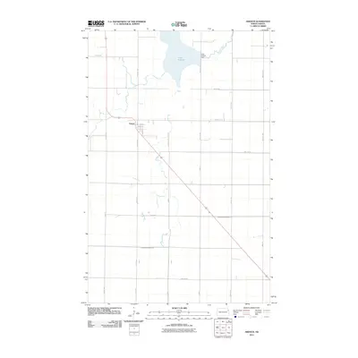 2011 Map of Ardoch, 2011 Print