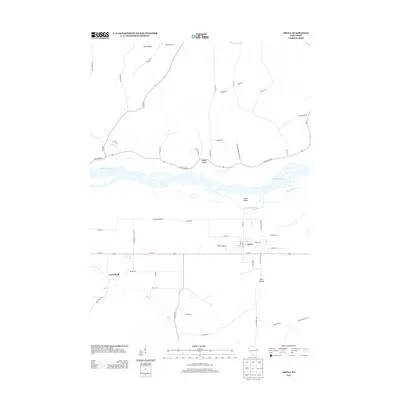 2013 Map of Arena, 2013 Print