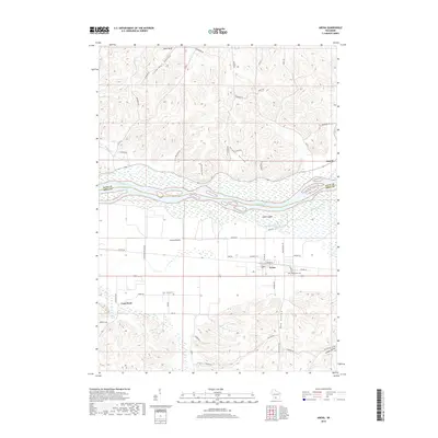 2018 Map of Arena, 2018 Print