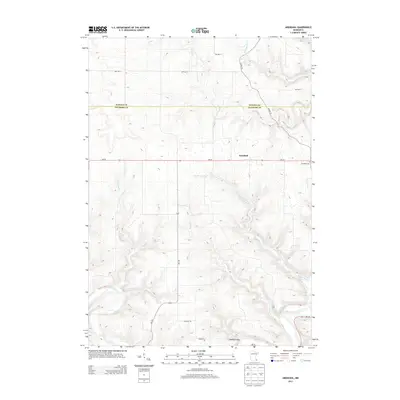 2013 Map of Arendahl, 2013 Print