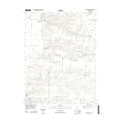 2015 Map of Arenzville East, 2015 Print