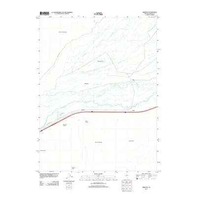 2012 Map of Argenta, 2012 Print