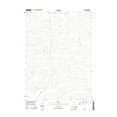 2014 Map of Argo Hill, 2014 Print
