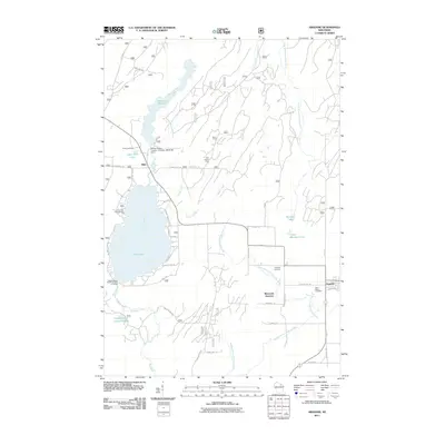 2011 Map of Argonne, 2011 Print