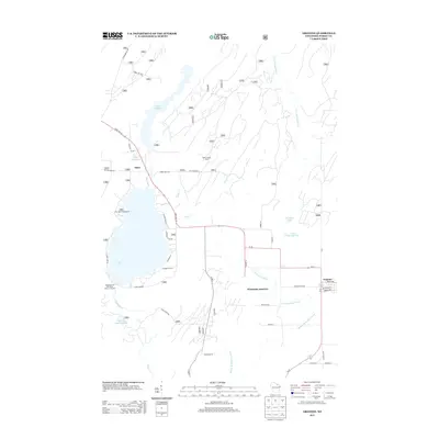 2013 Map of Argonne, 2013 Print