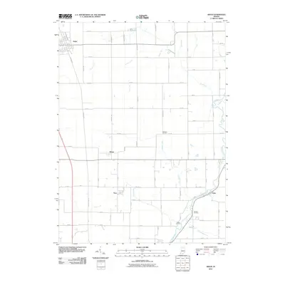 2010 Map of Argos, 2010 Print