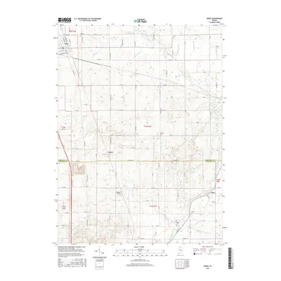 2016 Map of Argos, 2016 Print