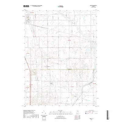 2019 Map of Argos, 2019 Print