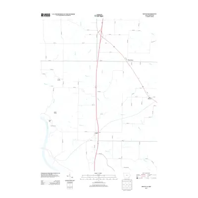 2013 Map of Argyle, 2013 Print