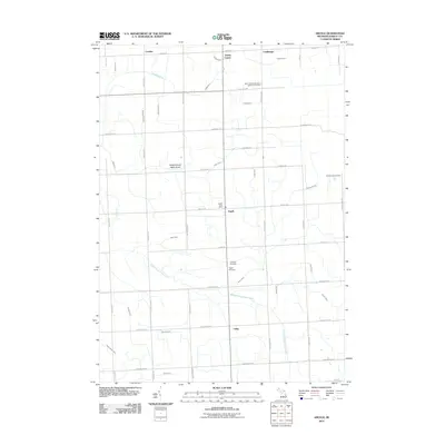 2011 Map of Argyle, 2011 Print