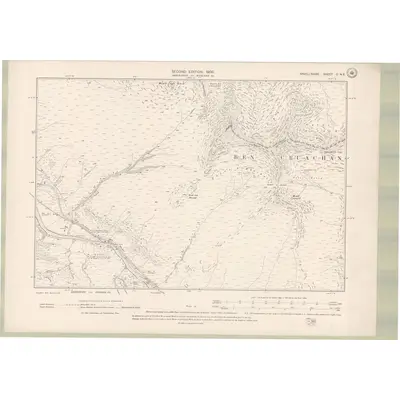1897 Map of Argyll and Bute Sheet C.NE, 1900 Print