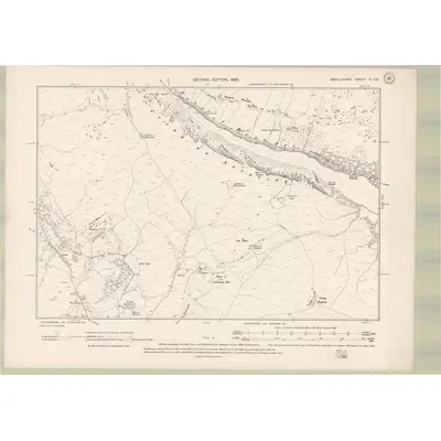 1897 Map of Argyll and Bute Sheet C.SE, 1900 Print