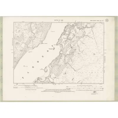 1915 Map of Argyll and Bute Sheet CCI.SE, 1925 Print