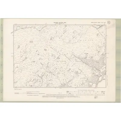 1898 Map of Argyll and Bute Sheet CCI.SW, 1900 Print