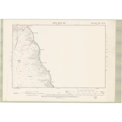 1898 Map of Argyll and Bute Sheet CCII.SE, 1900 Print