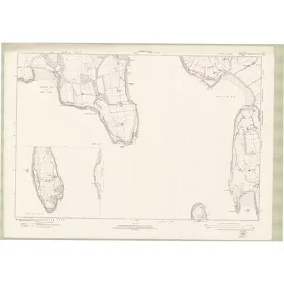 1897 Map of Argyll and Bute Sheet CCIII & CCIV, 1924 Print