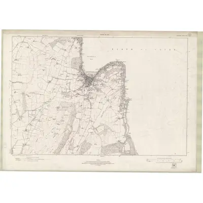 1914 Map of Argyll and Bute Sheet CCIV, 1924 Print