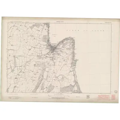 1946 Map of Argyll and Bute Sheet CCIV, 1949 Print