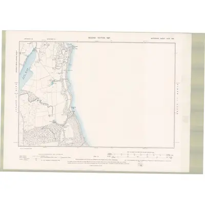 1896 Map of Argyll and Bute Sheet CCIV.SE, 1897 Print