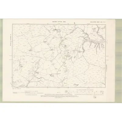 1898 Map of Argyll and Bute Sheet CCLI.SE, 1900 Print