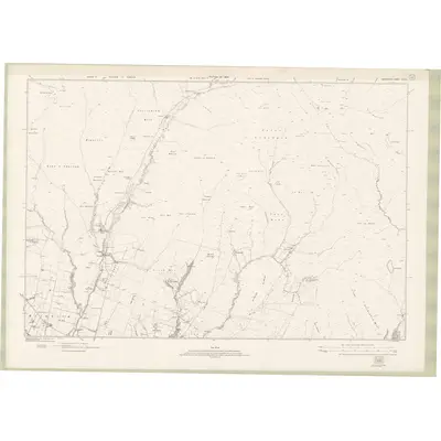 1915 Map of Argyll and Bute Sheet CCLIV, 1924 Print