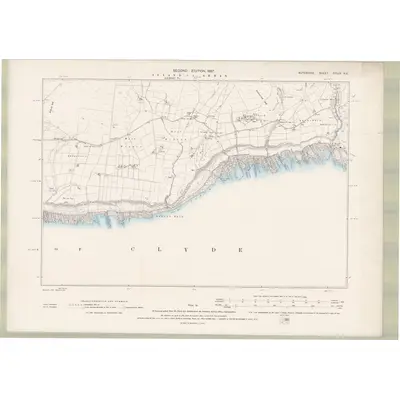 1895 Map of Argyll and Bute Sheet CCLIX.NE, 1897 Print