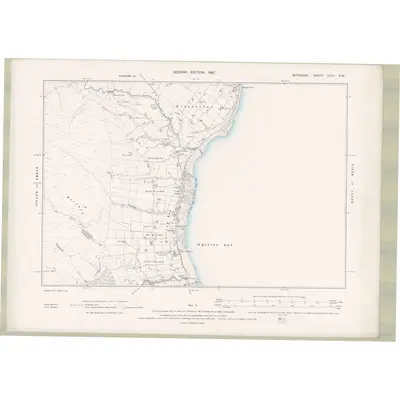 1895 Map of Argyll and Bute Sheet CCLV.NW, 1897 Print