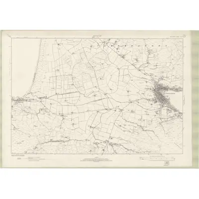 1914 Map of Argyll and Bute Sheet CCLVII, 1924 Print