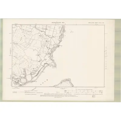 1898 Map of Argyll and Bute Sheet CCLVIII.NW, 1900 Print