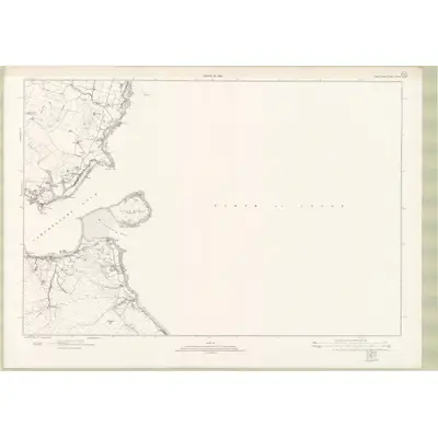 1914 Map of Argyll and Bute Sheet CCLVIII, 1924 Print
