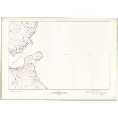 1958 Map of Argyll and Bute Sheet CCLVIII, 1959 Print