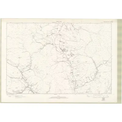 1914 Map of Argyll and Bute Sheet CCLXII, 1924 Print